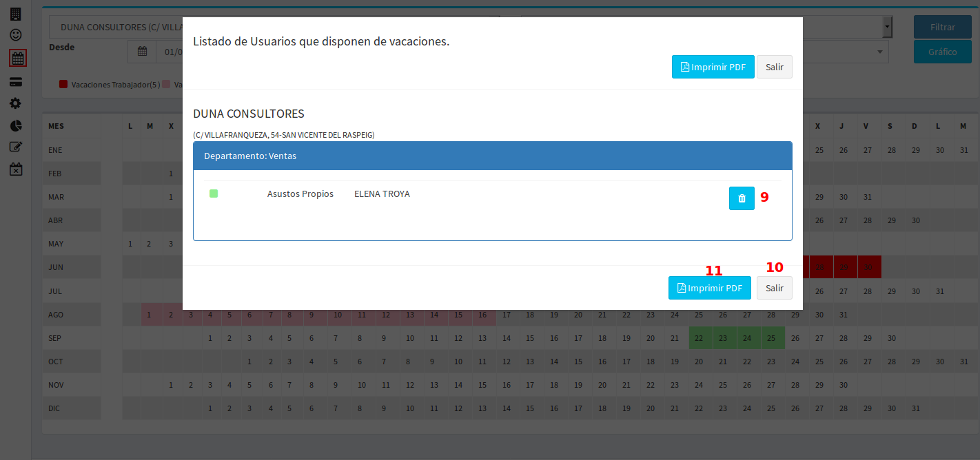 Calendario Laboral