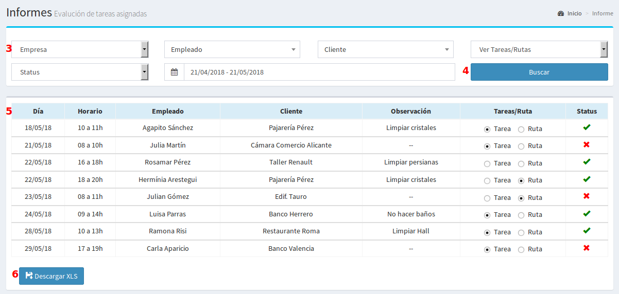 Listado de tareas 2